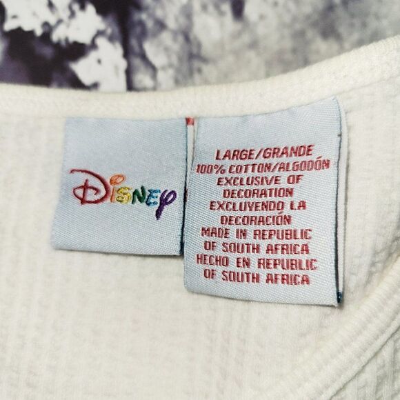 Disney creamy white embroidered Winnie the Pooh stars short sleeve top - Picture 5 of 5